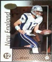 Tom Brady [Sample] Football Cards 2002 Leaf Certified Prices