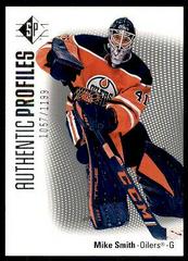 Mike Smith #AP-10 Hockey Cards 2021 SP Authentic Profiles Prices