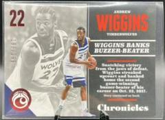 Andrew Wiggins [Red] #83 Basketball Cards 2017 Panini Chronicles Prices