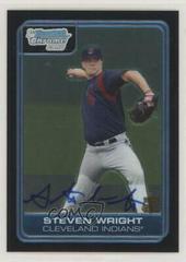 Steven Wright [Autograph] Baseball Cards 2006 Bowman Chrome Draft Picks Prices