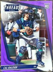 Cal Raleigh [Purple] #11 Baseball Cards 2022 Panini Chronicles Threads Prices