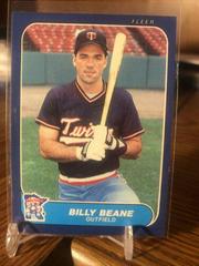 Billy Beane Baseball Cards 1986 Fleer Update Prices
