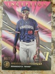 Hendry Chivilli [Fuchsia Foil] #14 Baseball Cards 2023 Bowman Inception Prices