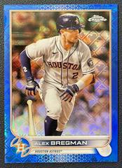 Alex Bregman [Blue] #44 Baseball Cards 2022 Topps Chrome Logofractor Prices