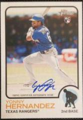 Yonny Hernandez #ROA-YH Baseball Cards 2022 Topps Heritage Real One Autographs Prices