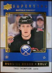 Tage Thompson Hockey Cards 2023 Upper Deck Honor Roll Prices