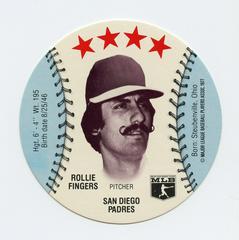 Rollie Fingers Baseball Cards 1977 Zip'Z Discs Prices