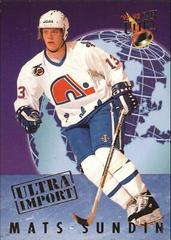 Mats Sundin Hockey Cards 1992 Ultra Imports Prices