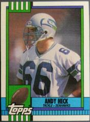 Andy Heck Football Cards 1990 Topps Prices