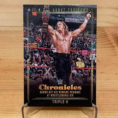 Triple H #HHH-7 Wrestling Cards 2022 Panini Chronicles WWE It's All About the Game Prices