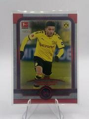 Jadon Sancho [Ruby] Soccer Cards 2019 Topps Museum Collection Bundesliga Prices