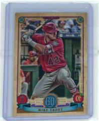 Mike Trout [Jackie Robinson Day] #1 Baseball Cards 2019 Topps Gypsy Queen Prices