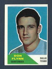Don Flynn #32 Football Cards 1960 Fleer Prices