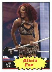 Alicia Fox Wrestling Cards 2012 Topps Heritage WWE Prices