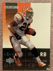 Corey Dillon #19 Football Cards 2002 Upper Deck Ovation Prices
