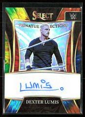 Dexter Lumis [Tie Dye Prizm] #SN-DLM Wrestling Cards 2022 Panini Select WWE Signature Selections Prices