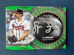 Spencer Strider [Green Silver] #SS-SS Baseball Cards 2023 Topps Five Star Signature Prices