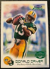 Donald Driver [Stealth] #118R Football Cards 1999 Fleer Focus Prices