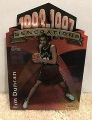 Tim Duncan Basketball Cards 1997 Topps Generations Prices