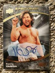 Kenny Omega [Dark Autograph] Wrestling Cards 2021 Upper Deck AEW Spectrum Prices