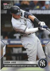 Aaron Judge #837 Baseball Cards 2022 Topps Now Prices