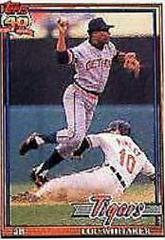 Lou Whitaker #145 Baseball Cards 1991 Topps Micro Prices