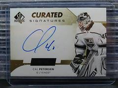 Cal Petersen #SPC-PC Hockey Cards 2022 SP Authentic Curated Signatures Prices