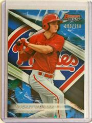 Mickey Moniak [Blue Refractor] Baseball Cards 2016 Bowman's Best Top Prospects Prices