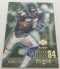 Randy Moss [Gold] Football Cards 2000 Upper Deck Black Diamond Prices