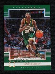 Kevin Durant [Maze] #7 Basketball Cards 2022 Panini Photogenic First Night Prices