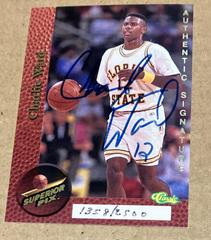 Charlie Ward Basketball Cards 1995 Classic Superior Pix Autographs Prices