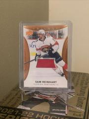 Sam Reinhart [Orange Foil Jersey] #45 Hockey Cards 2022 Upper Deck Trilogy Prices