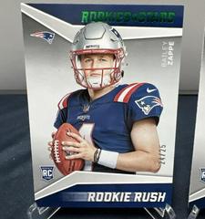 Bailey Zappe [Green] #RR-4 Football Cards 2022 Panini Rookies & Stars Rookie Rush Prices