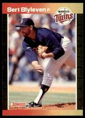 Bert Blyleven #119 Baseball Cards 1989 Donruss Prices