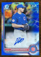 Brandon Birdsell [Blue Wave] #CDA-BB Baseball Cards 2022 Bowman Draft Chrome Autographs Prices