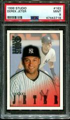 Derek Jeter #163 Baseball Cards 1998 Studio Prices