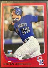 Nolan Arenado [Target Red Border] Baseball Cards 2013 Topps Update Prices