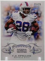 C.J. Spiller [Century Silver] #10 Football Cards 2013 Panini National Treasures Prices