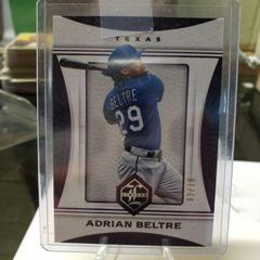 Adrian Beltre [Purple] Baseball Cards 2018 Panini Chronicles Limited Prices