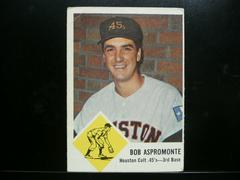 Bob Aspromonte #37 Baseball Cards 1963 Fleer Prices
