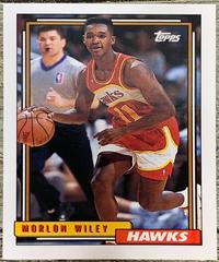 Morlon Wiley #295 Basketball Cards 1992 Topps Gold Prices
