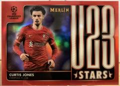 Curtis Jones [Red] #U23-13 Soccer Cards 2021 Topps Merlin Chrome UEFA U23 Stars Prices