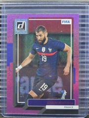Karim Benzema [Pink] Soccer Cards 2022 Panini Donruss Prices