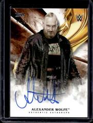 Alexander Wolfe [Orange] #A-AW Wrestling Cards 2019 Topps WWE Undisputed Autographs Prices