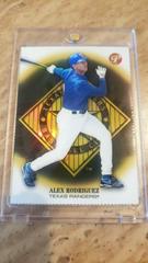 Alex Rodriguez [Gold Refractor] Baseball Cards 2002 Topps Pristine Prices