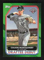 Colson Montgomery [Green] #DB-10 Baseball Cards 2022 Topps Pro Debut Draftee Debuts Prices