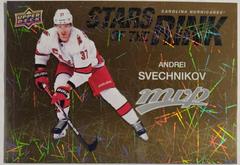 Andrei Svechnikov [Gold] #SS-1 Hockey Cards 2023 Upper Deck MVP Stars of the Rink Prices