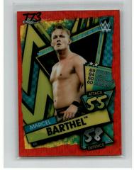 Marcel Barthel [Red Wave] Wrestling Cards 2021 Topps Slam Attax Chrome WWE Prices