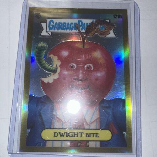 DWIGHT Bite [Gold] #121b 2020 Garbage Pail Kids Chrome