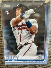 Austin Riley [Batting Father's Day Blue] #US100 Baseball Cards 2019 Topps Update Prices